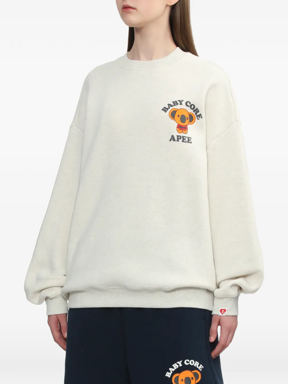  A Bathing Ape® Graphic Sweatshirt - Neutrals 