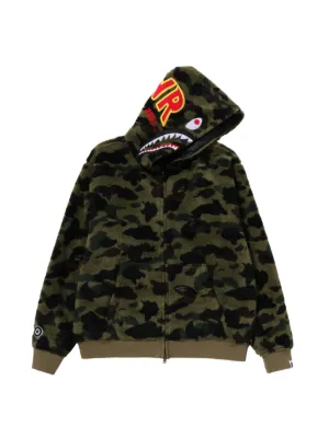 A BATHING APE® カモフラージュ パーカー | グリーン | FARFETCH JP