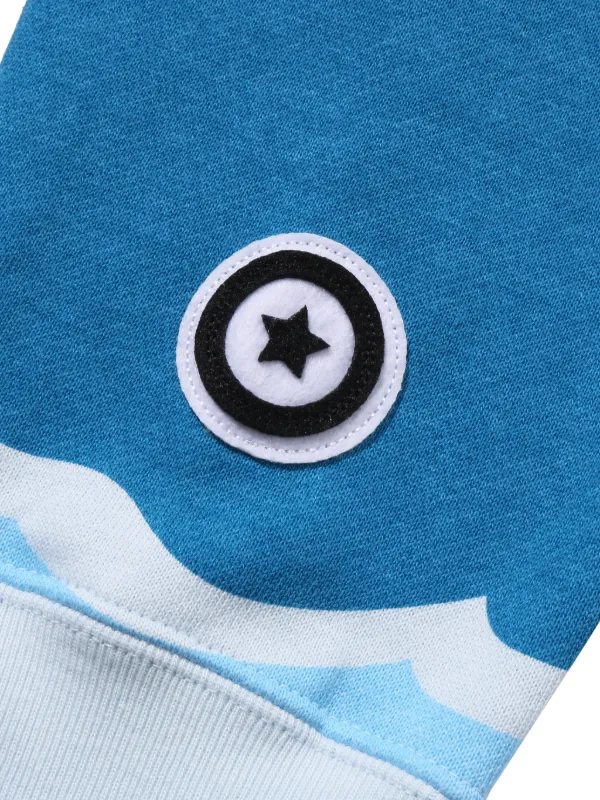 A BATHING APE® Camo Shark パーカー | ブルー | FARFETCH JP