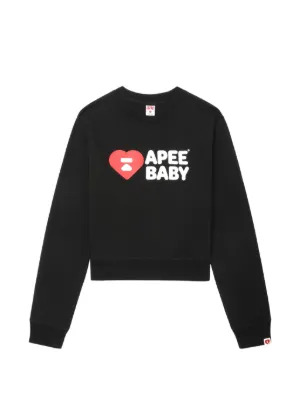 A BATHING APE® グラフィック スウェットシャツ | ブラック | FARFETCH JP