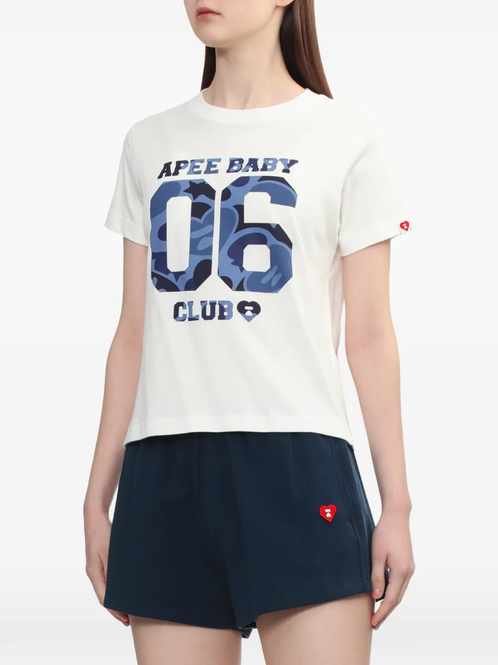  A Bathing Ape® Graphic T-shirt - White 