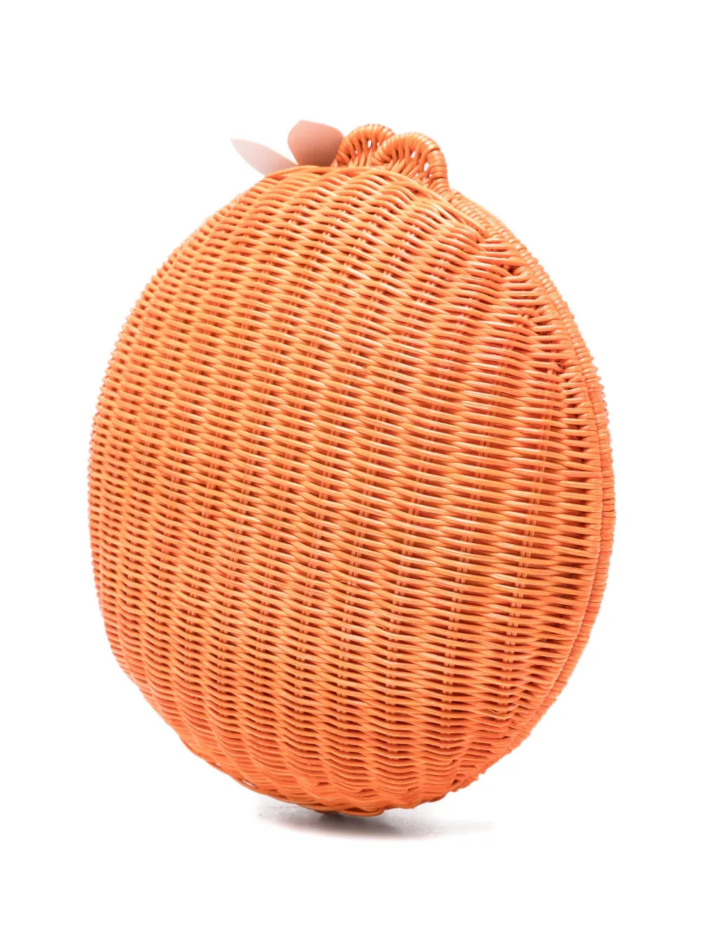  Serpui Flower Embellished Clutch Bag - Orange 