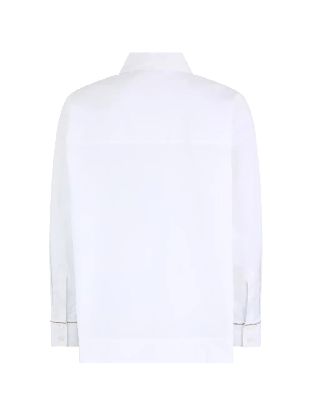 Peserico long-sleeve pocket shirt - Wit