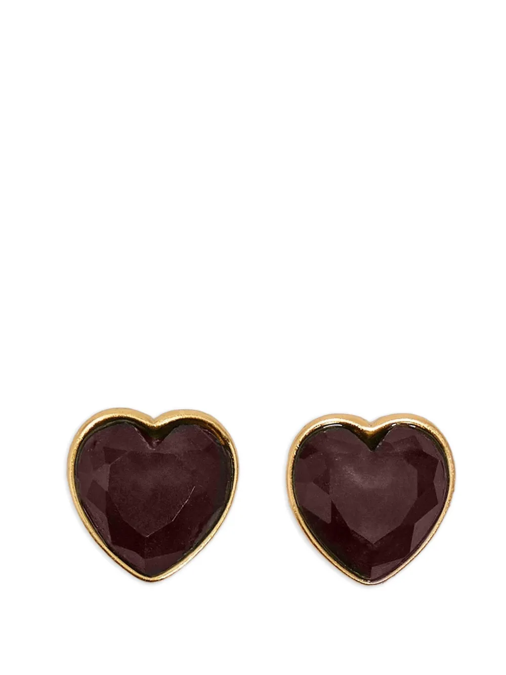 BIMBA Y LOLA Herz-Ohrringe mit Topas - Gold