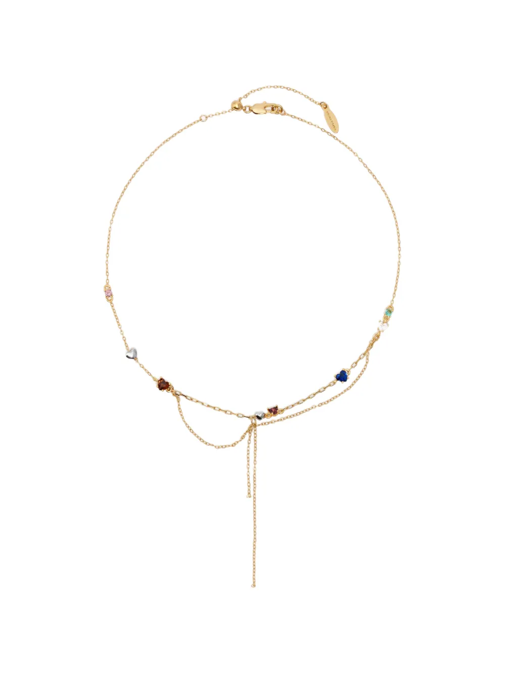 BIMBA Y LOLA Halskette mit Herzanhänger - Gold