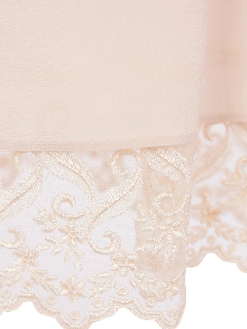 Simone Rocha Midi-rok met kant Beige