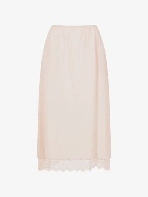 Simone Rocha Midirock mit Spitzensaum