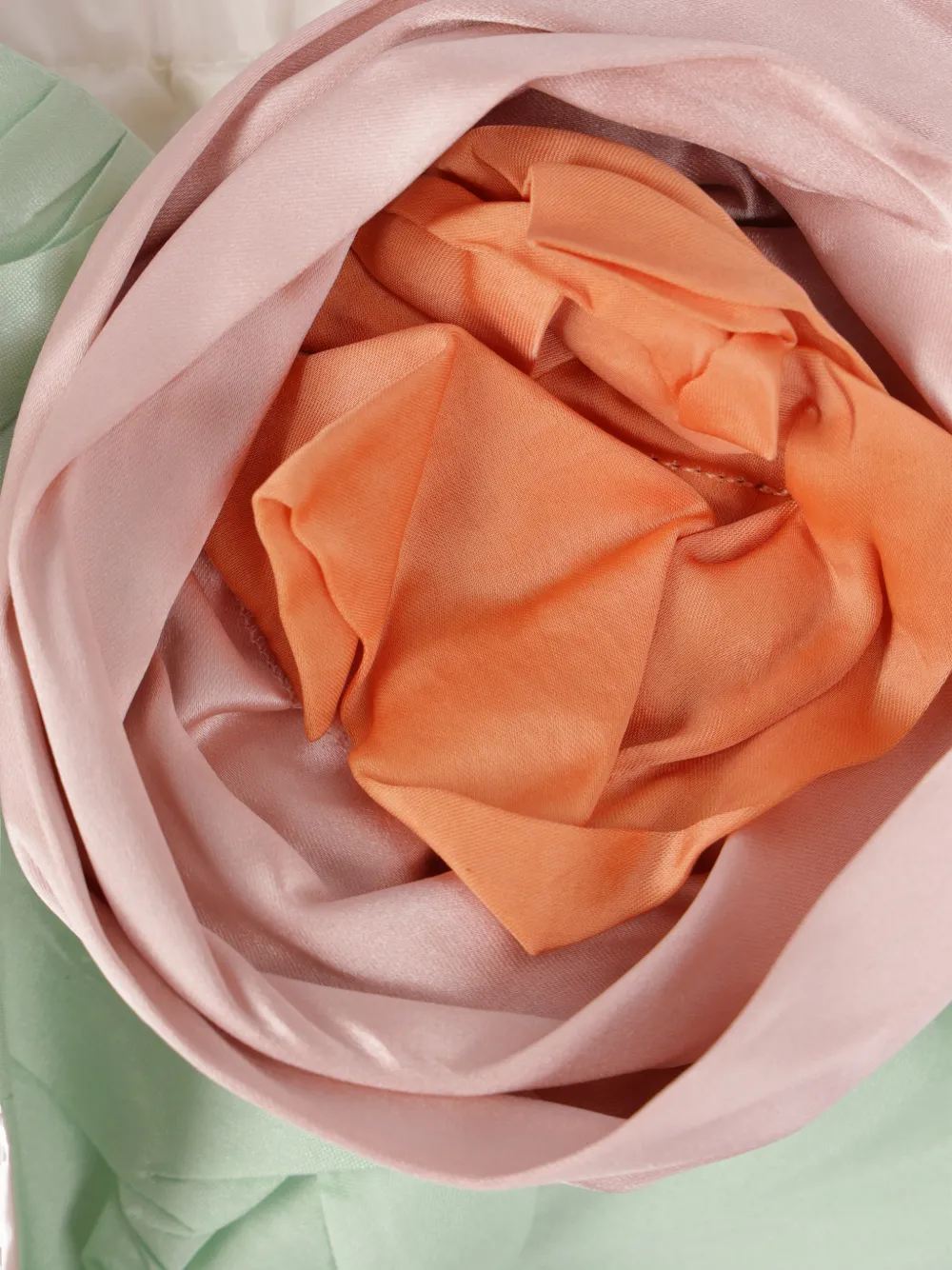  Simone Rocha Roses Zip Top - White 