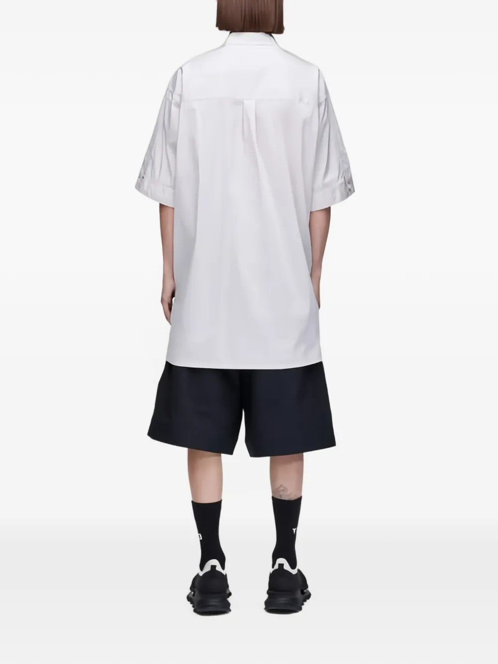 Y-3 Shorts met trekkoord Zwart
