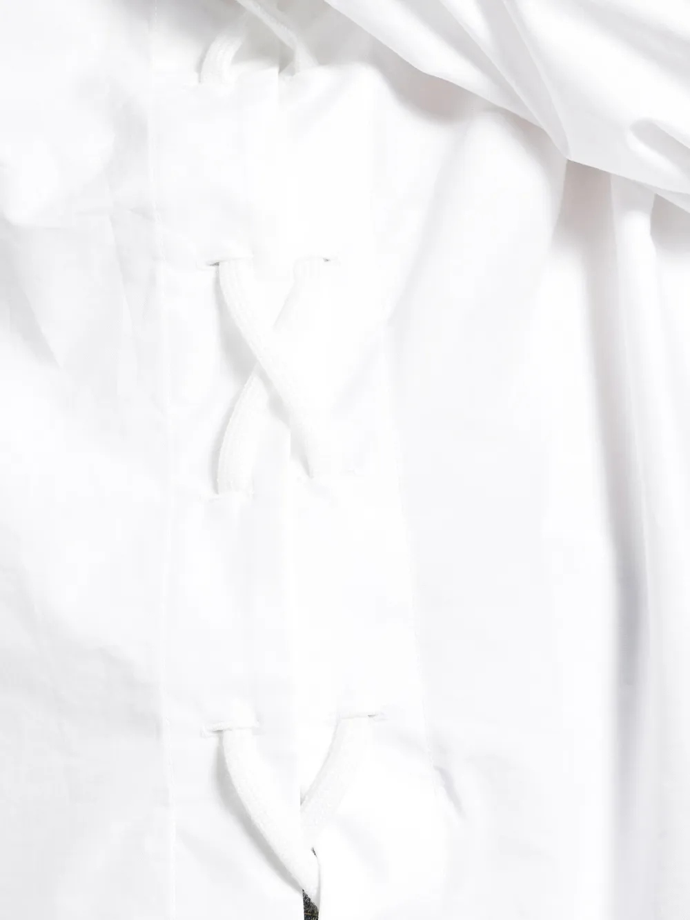 Balenciaga Blouse met trekkoord Wit