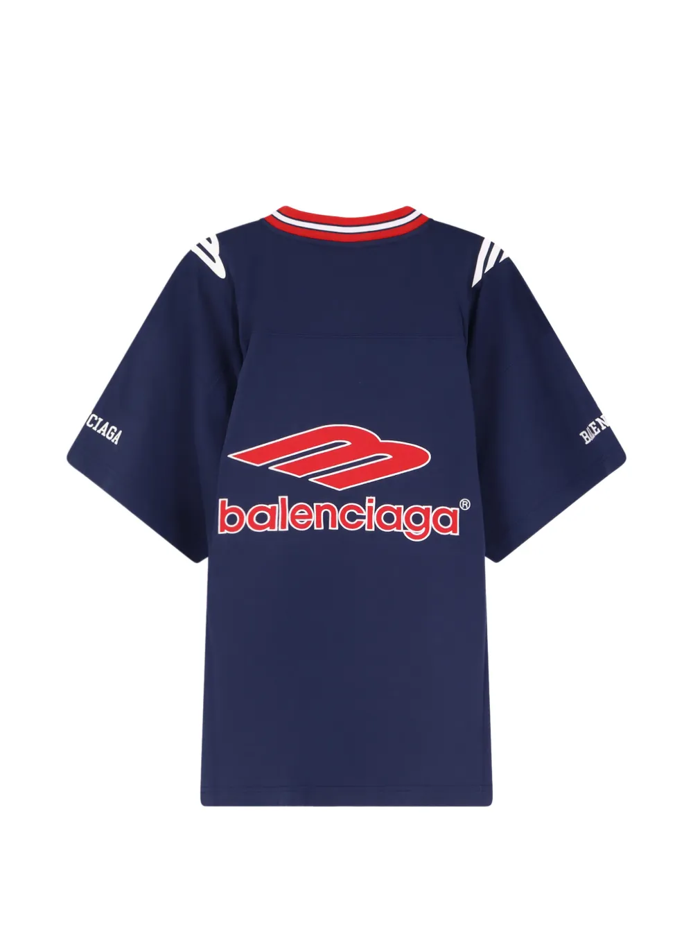 Balenciaga 3B Football T-shirt - Blauw