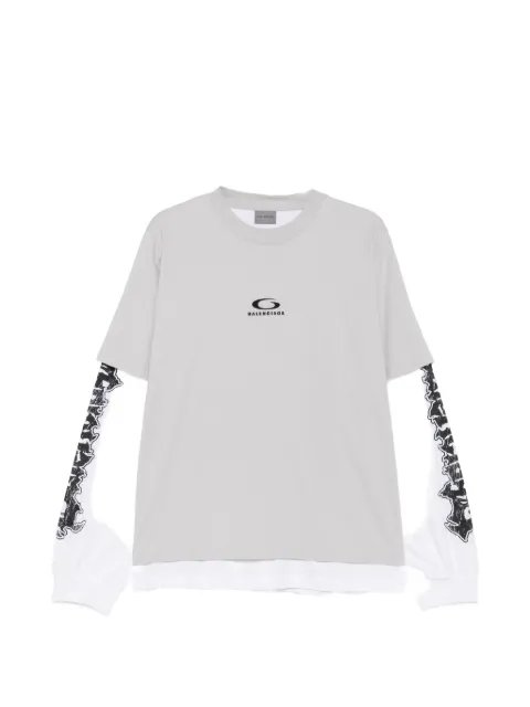 Balenciaga hybrid double sweatshirt
