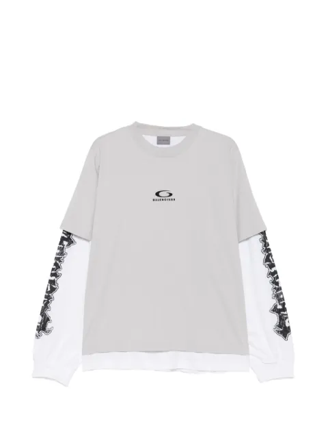 Balenciaga hybrid double sweatshirt