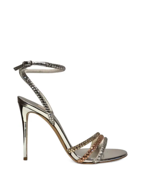 Casadei embellished heeled sandals
