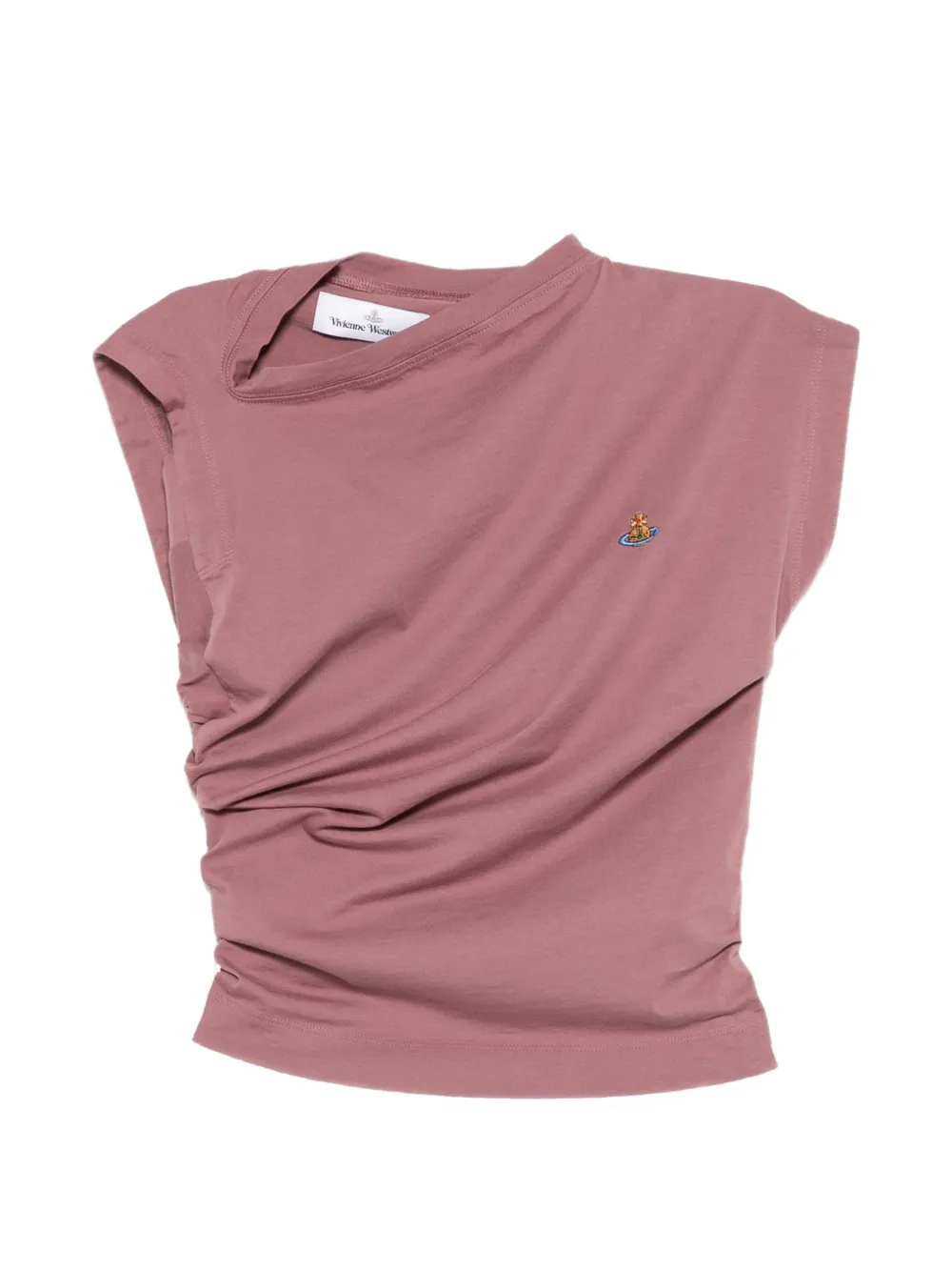 Vivienne Westwood Top drappeggiato - Rosa