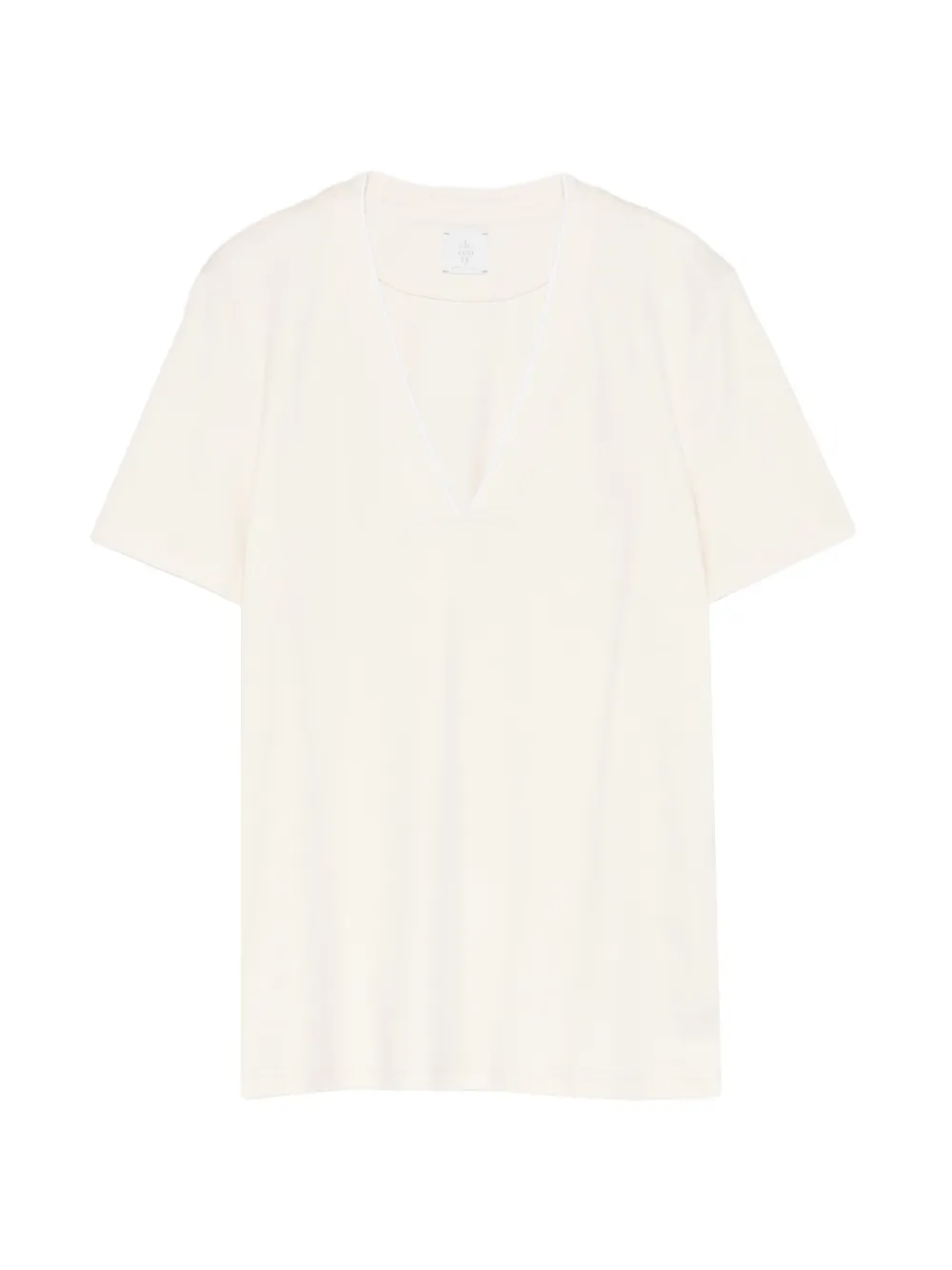 Eleventy T-shirt con scollo a V - Toni neutri