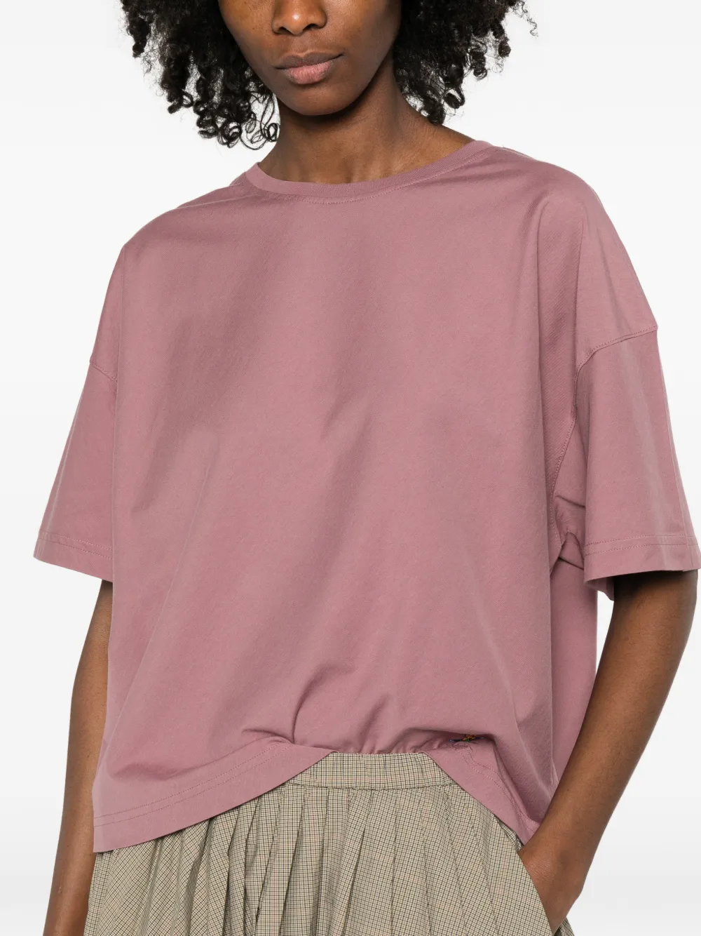 Vivienne Westwood T-shirt met ronde hals en print Roze