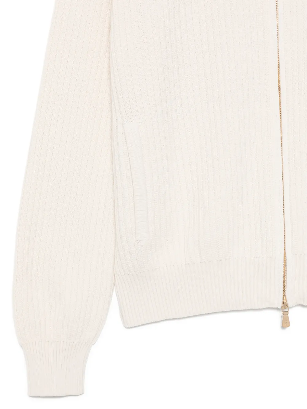  Eleventy Zip Hoodie - Neutrals 