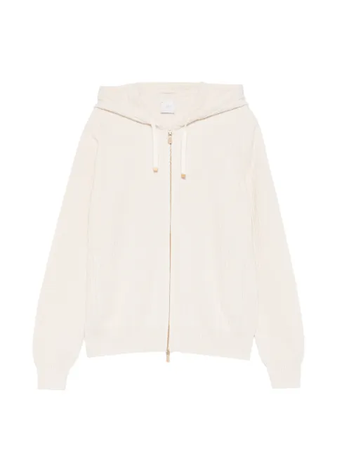 Eleventy hoodie à fermeture zippée