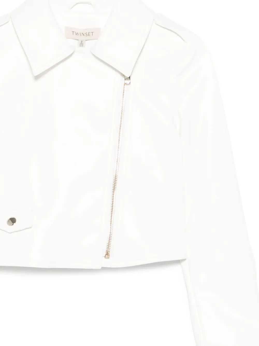 TWINSET Kids Jack met rits Wit
