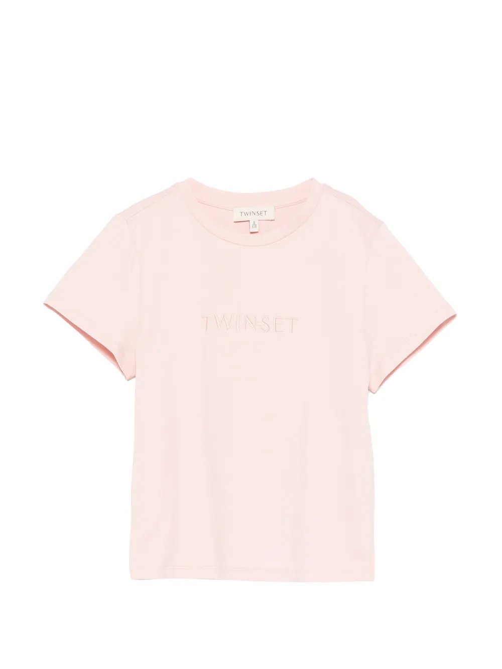 TWINSET Kids logo T-shirt - Rosa
