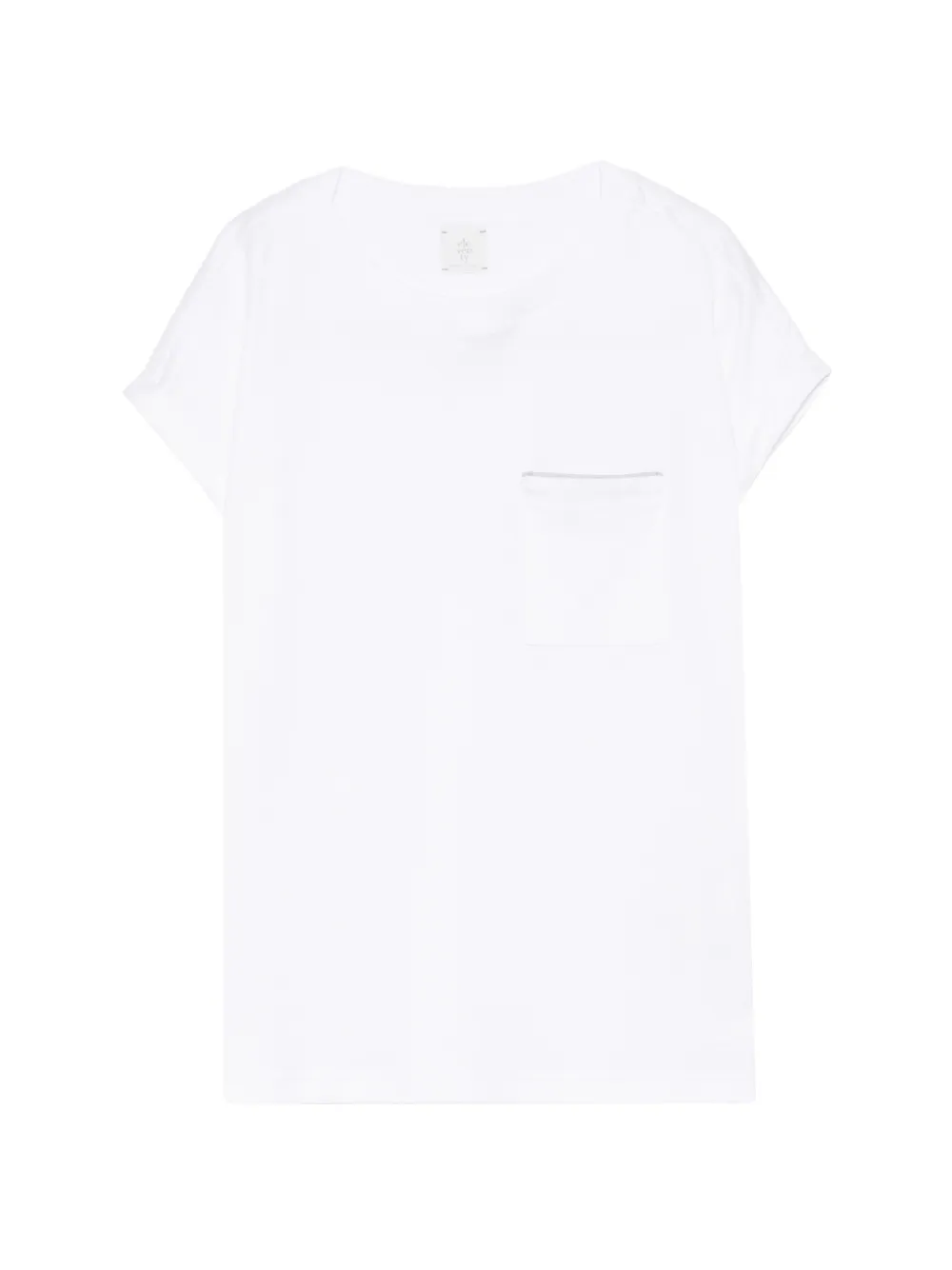 Eleventy T-shirt con taschino - Bianco