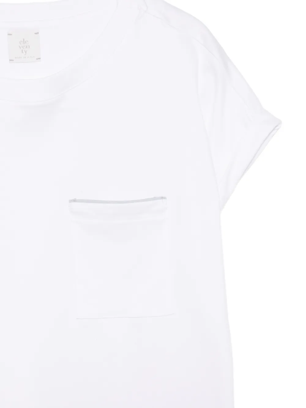  Eleventy Chest-pocket T-shirt - White 