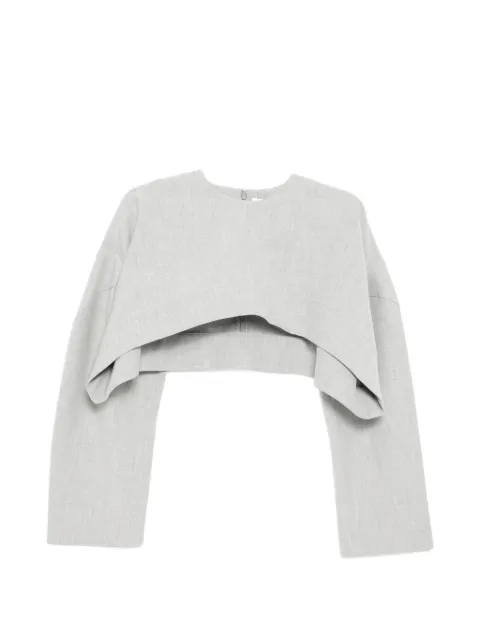 Enföld crew-neck crop top