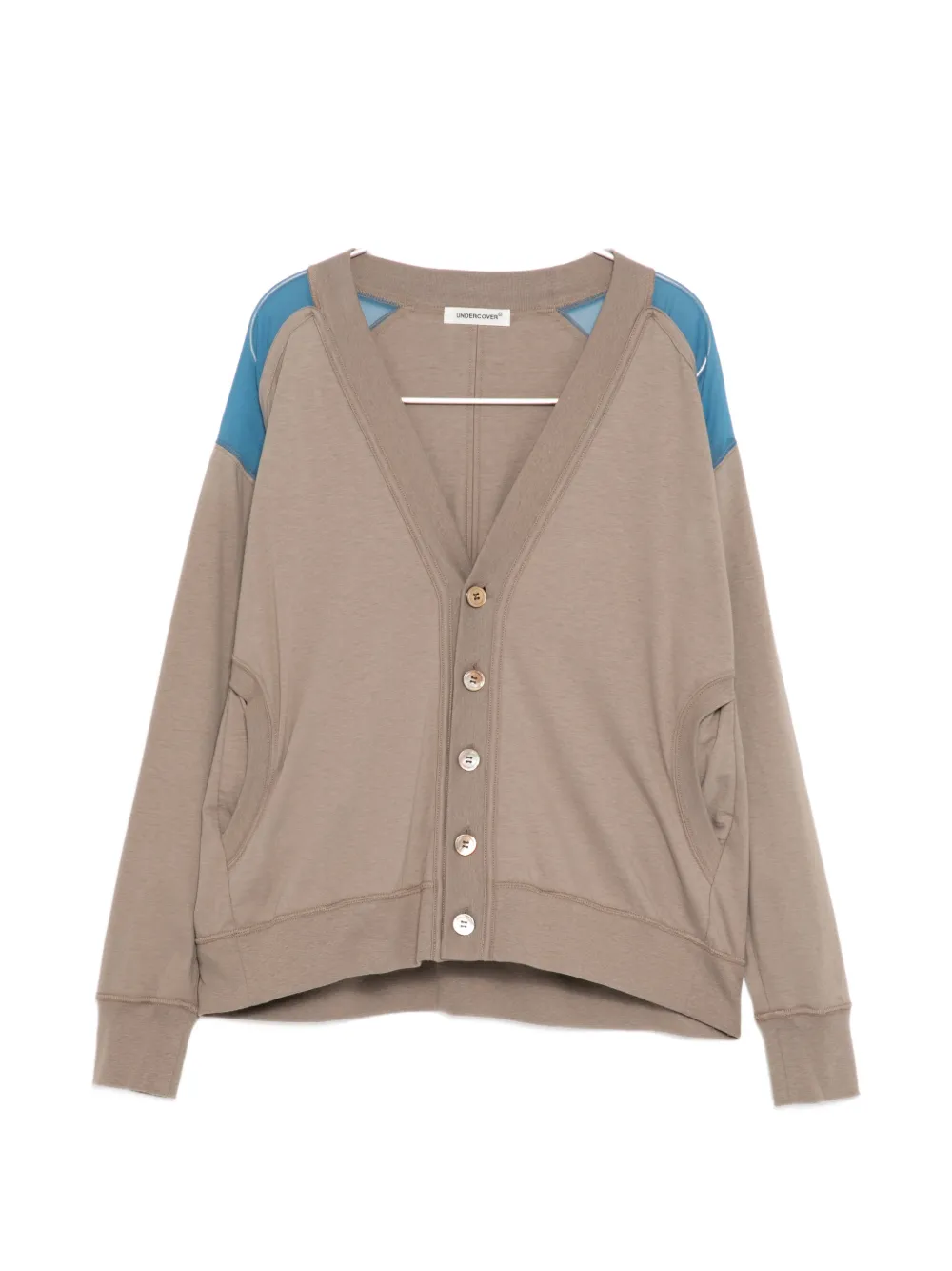 Undercover color-block cardigan - Neutrals