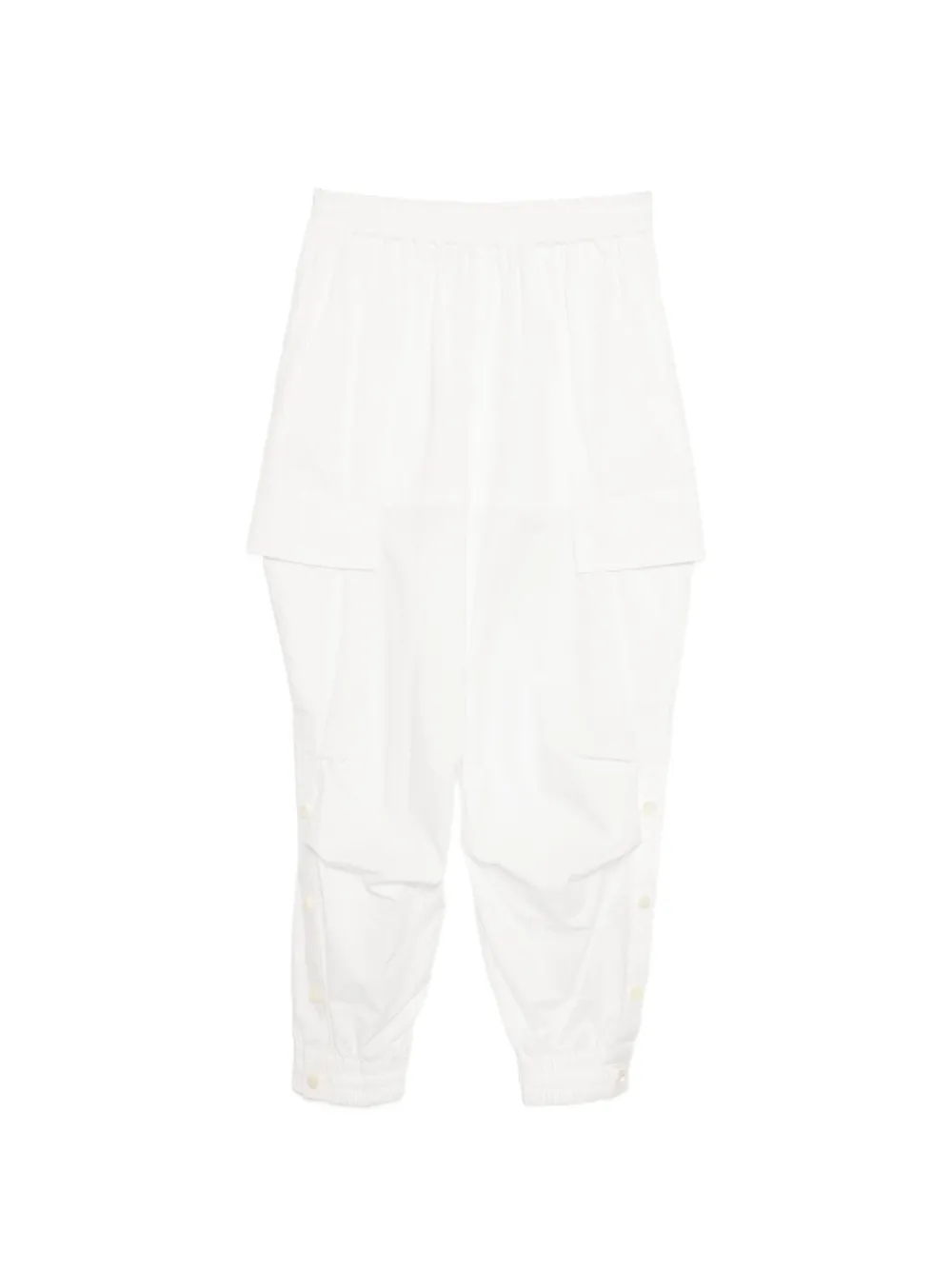 Undercover Pleated Cargo Trousers In White
