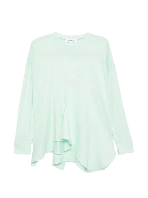 Enföld asymmetrisk T-shirt