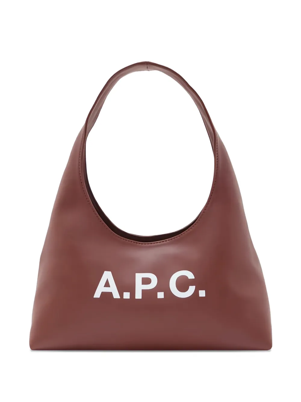 A.P.C. Baby Ninon logo tote bag - Marrone
