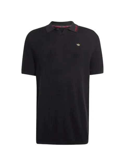 adidas embroidered-logo polo shirt