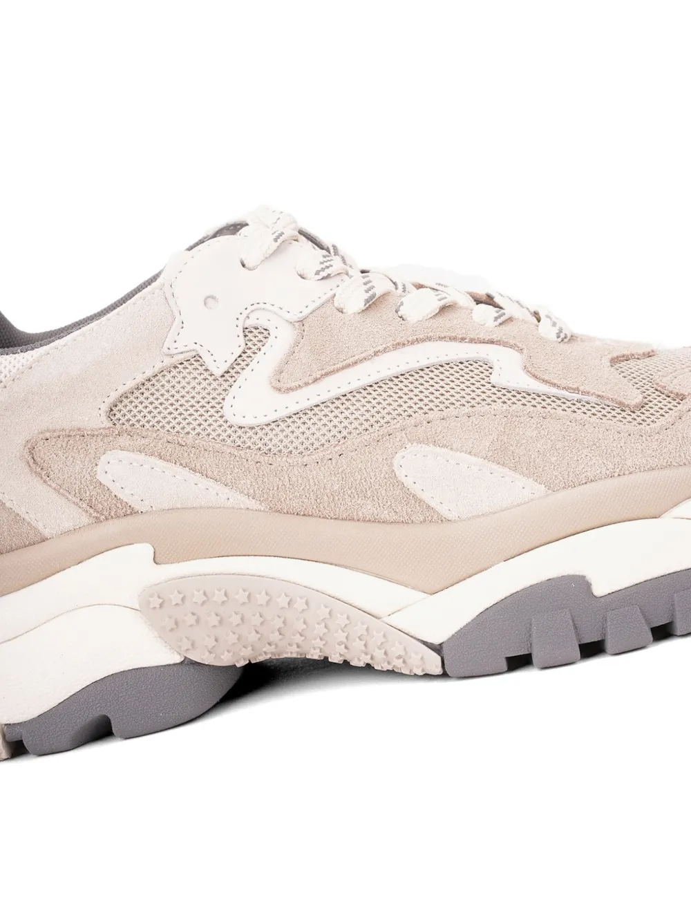 Ash Addict lace-up sneakers Beige