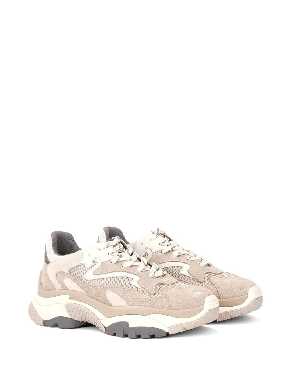 Ash Addict lace-up sneakers Beige