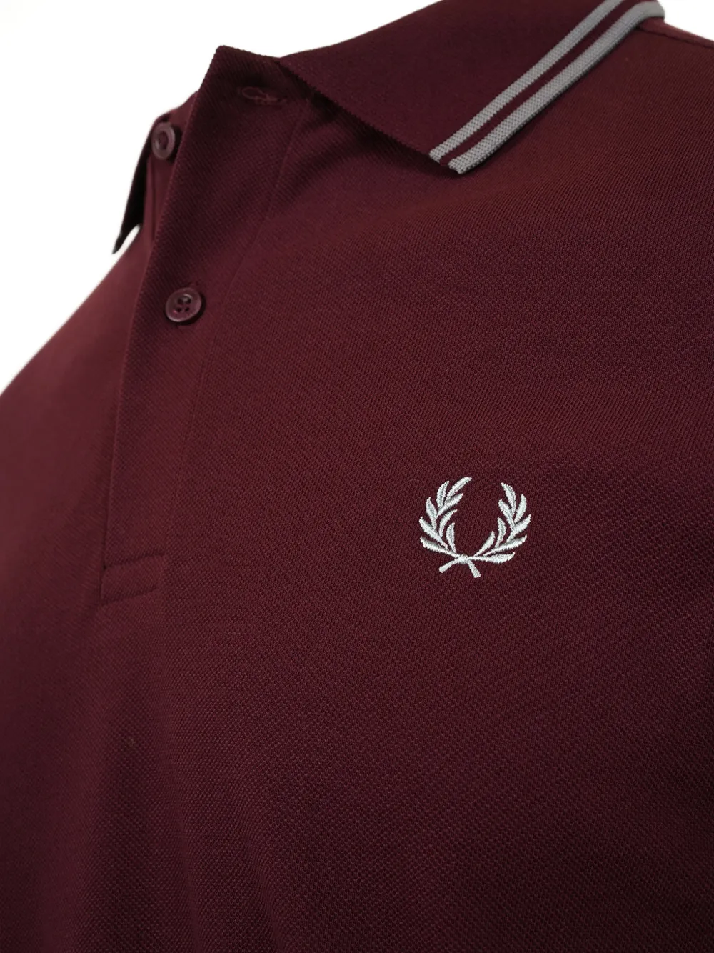 Fred Perry Poloshirt met logo Rood