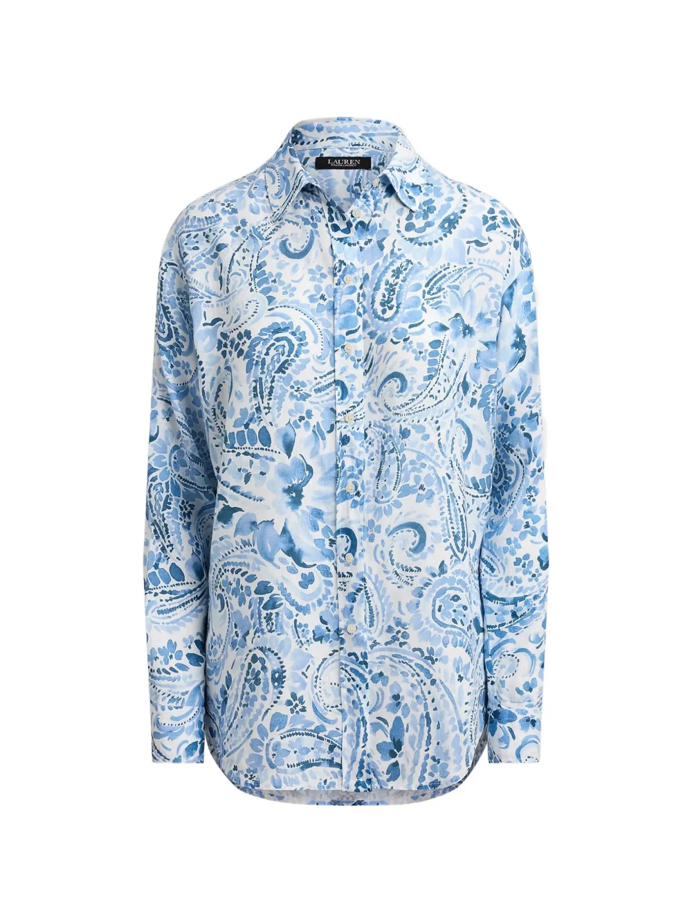 Lauren Ralph Lauren paisley-print shirt - Blu