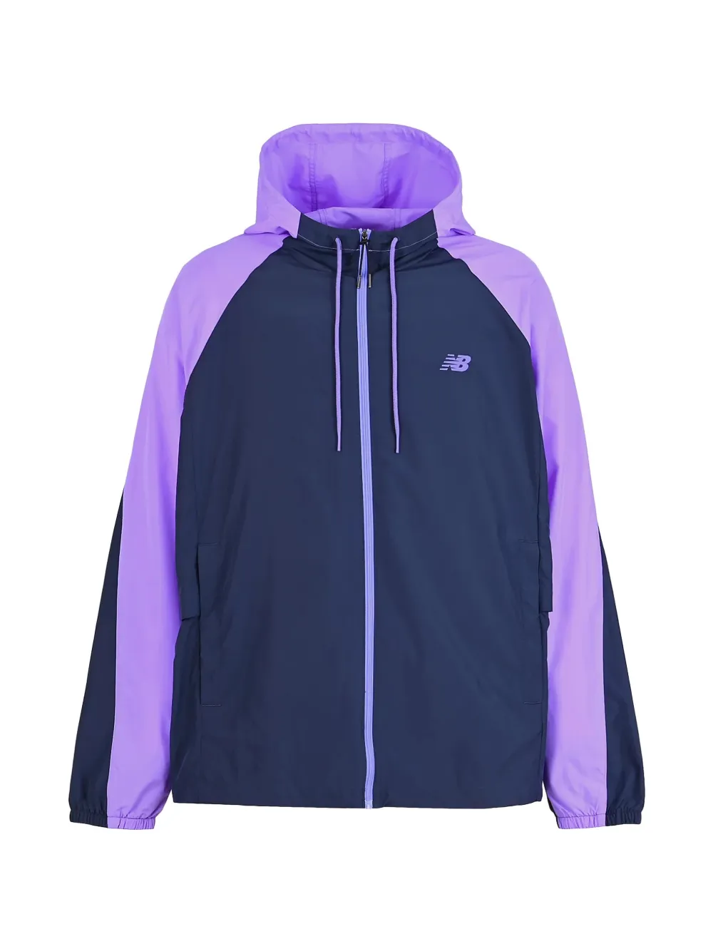 New Balance colour-block hooded jacket - Blu