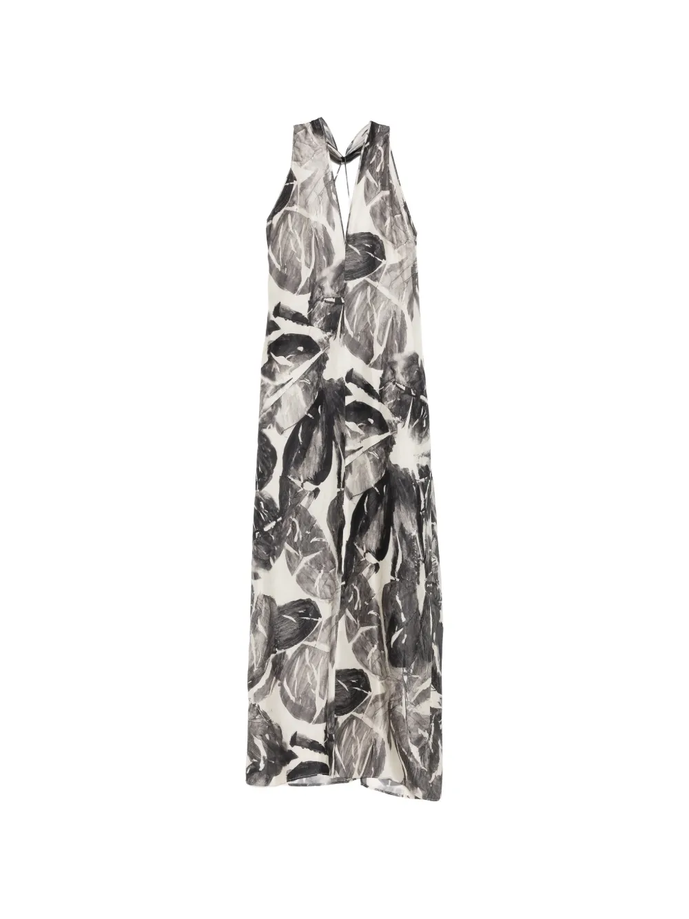 Alysi V-neck maxi dress