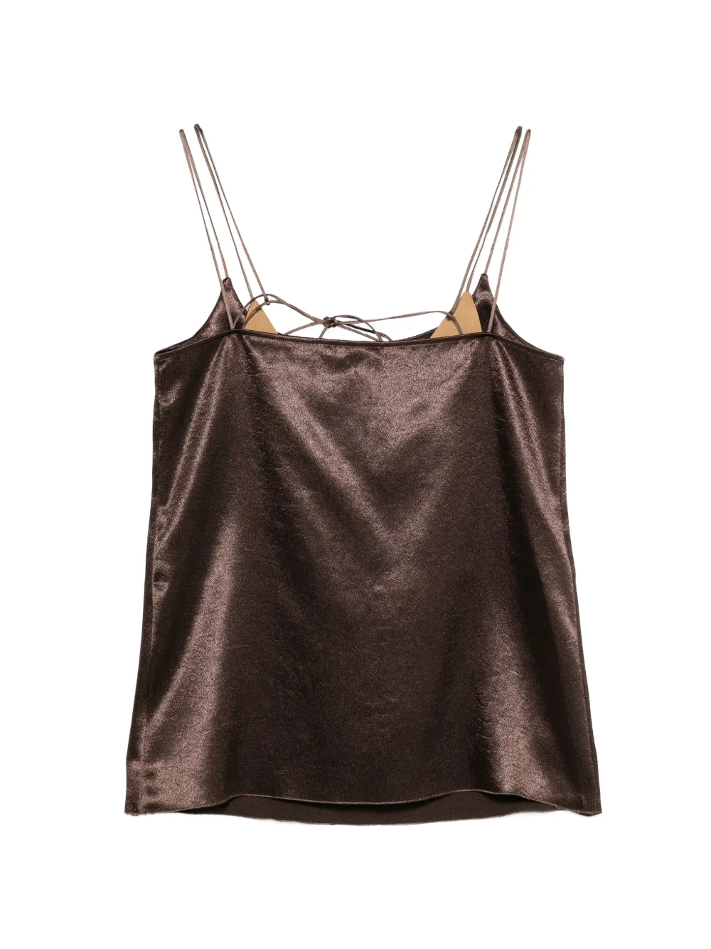  Alysi Strapless Top - Brown 