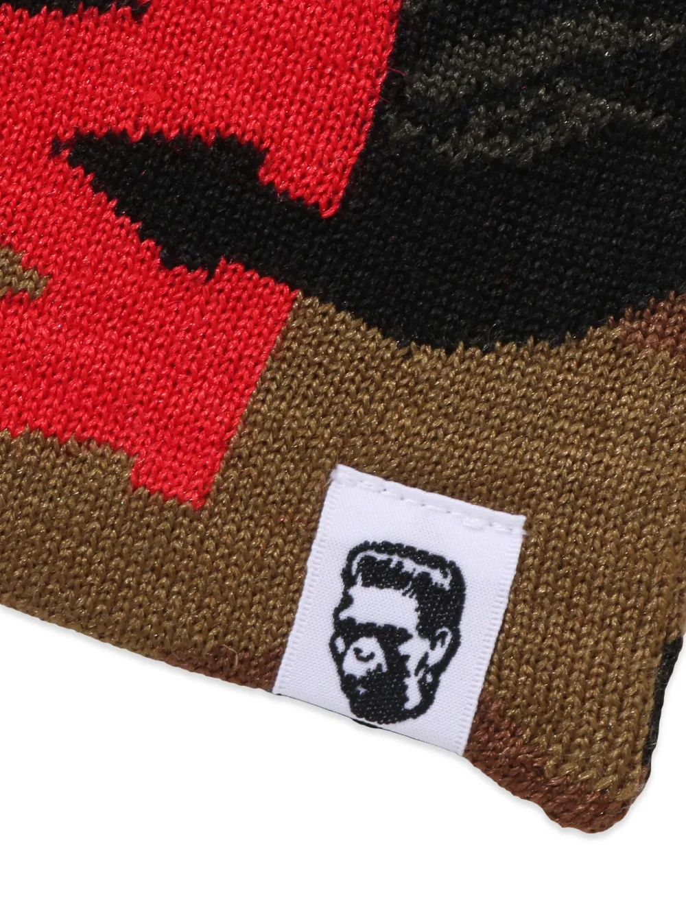 A BATHING APE® カモフラージュ シャーク ビーニー | ブラック