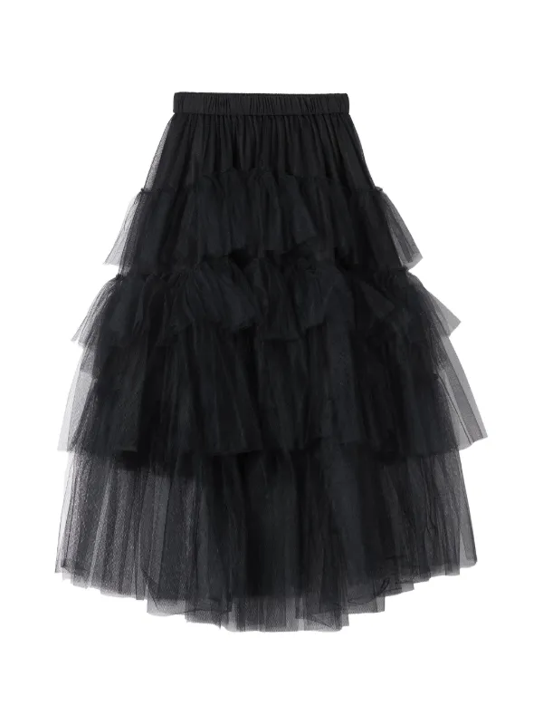 Simone Rocha Long Tutu Skirt in Black
