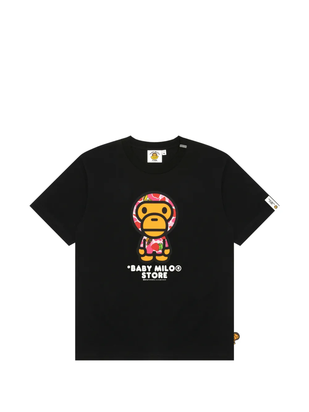 *BABY MILO® STORE BY *A BATHING APE® graphic T-shirt - Nero