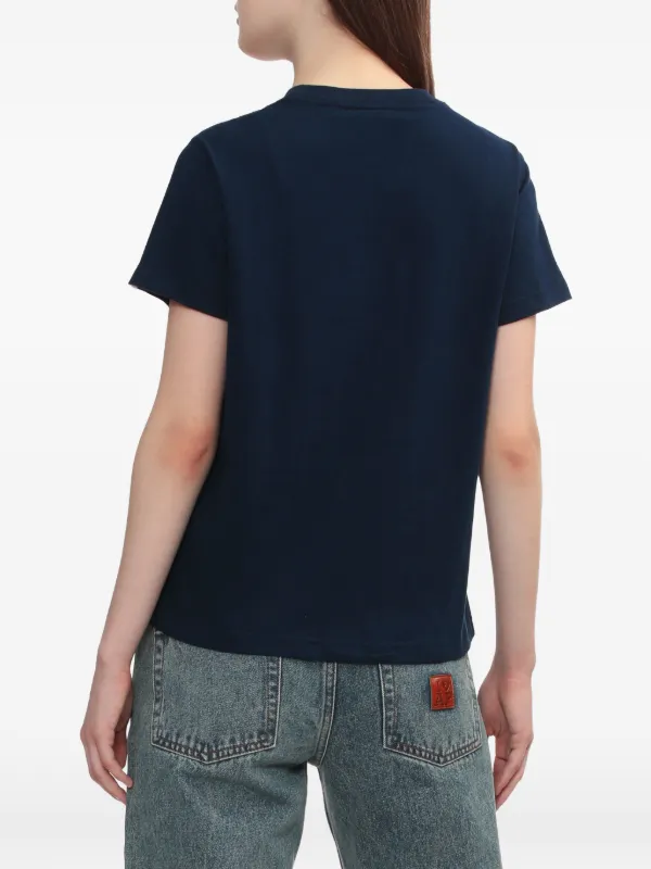 A BATHING APE® ロゴ グラフィック Tシャツ | ブルー | FARFETCH JP
