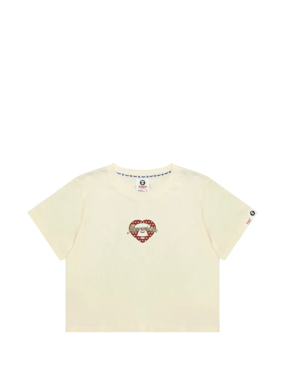 AAPE BY *A BATHING APE® graphic cotton T-shirt - Toni neutri