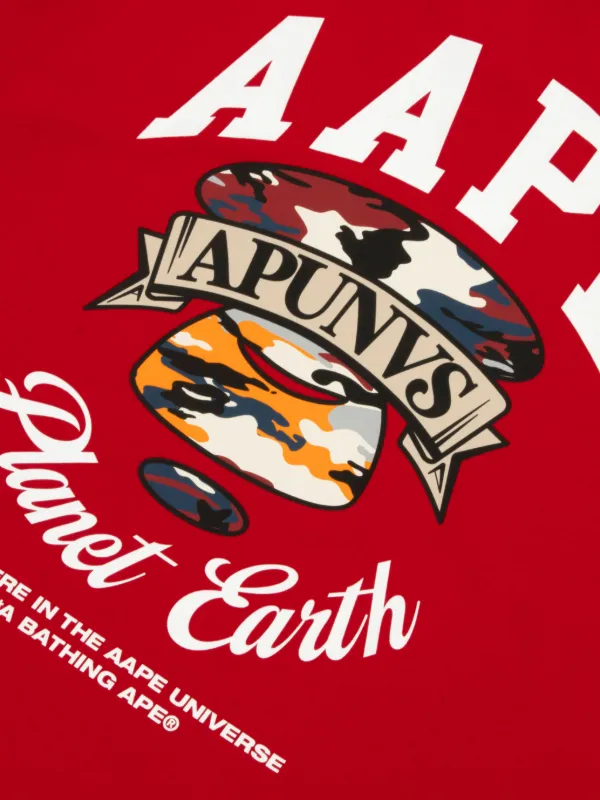 AAPE BY *A BATHING APE® Graphic T-shirt | Red | FARFETCH