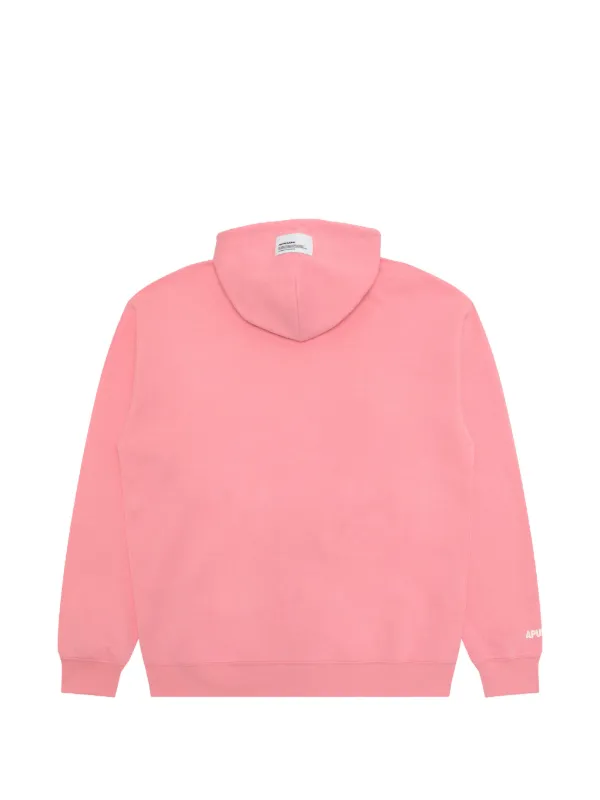 最終値下げ　貴重　A BATHING APE グレー パーカー ピンク　短丈　S AAPE BY *A BATHING APE® ジップアップ パーカー | ピンク | FARFETCH JP