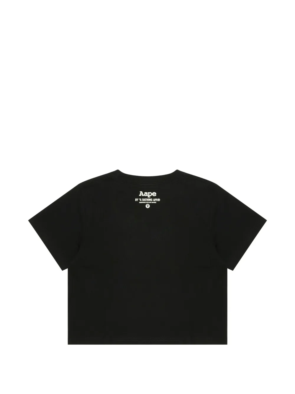  Aape By *a Bathing Ape® Heart-print T-shirt - Black 