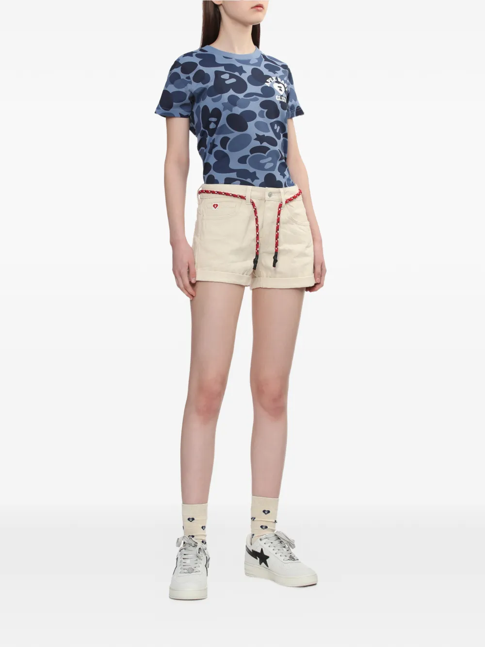  A Bathing Ape® Print T-shirt - Blue 