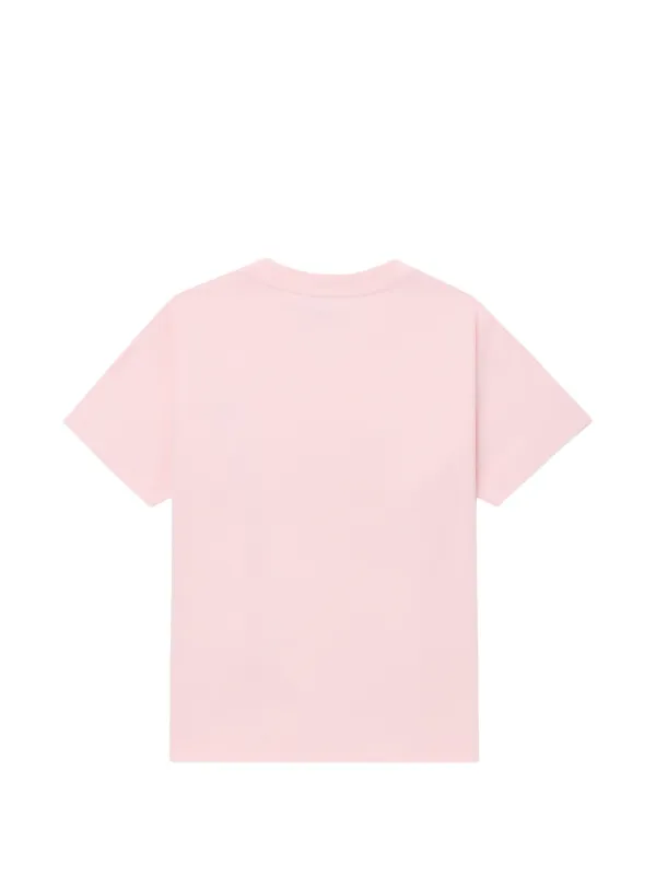 A BATHING APE® ハートエンブロイダリー Tシャツ | ピンク | FARFETCH JP